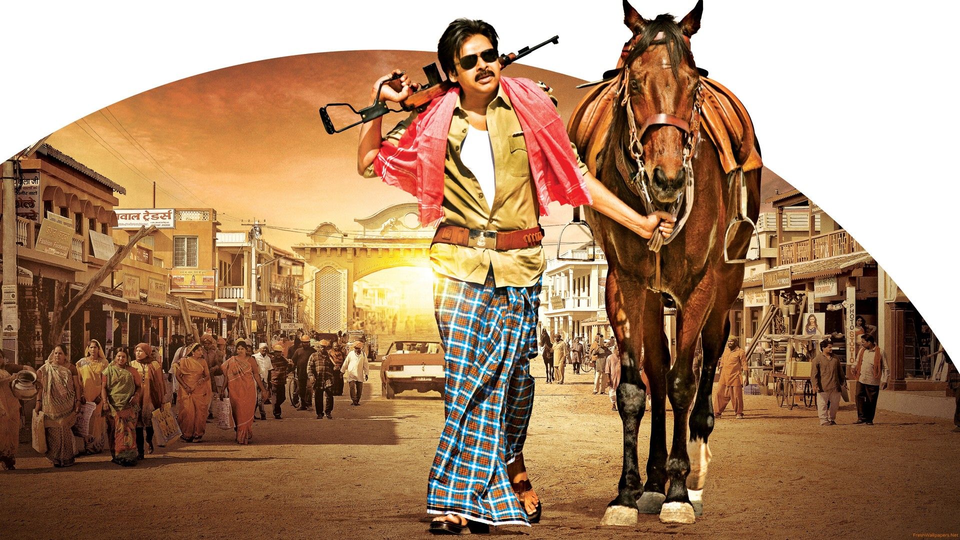 Pawan Kalyan Sardaar Gabbar Singh wallpaper