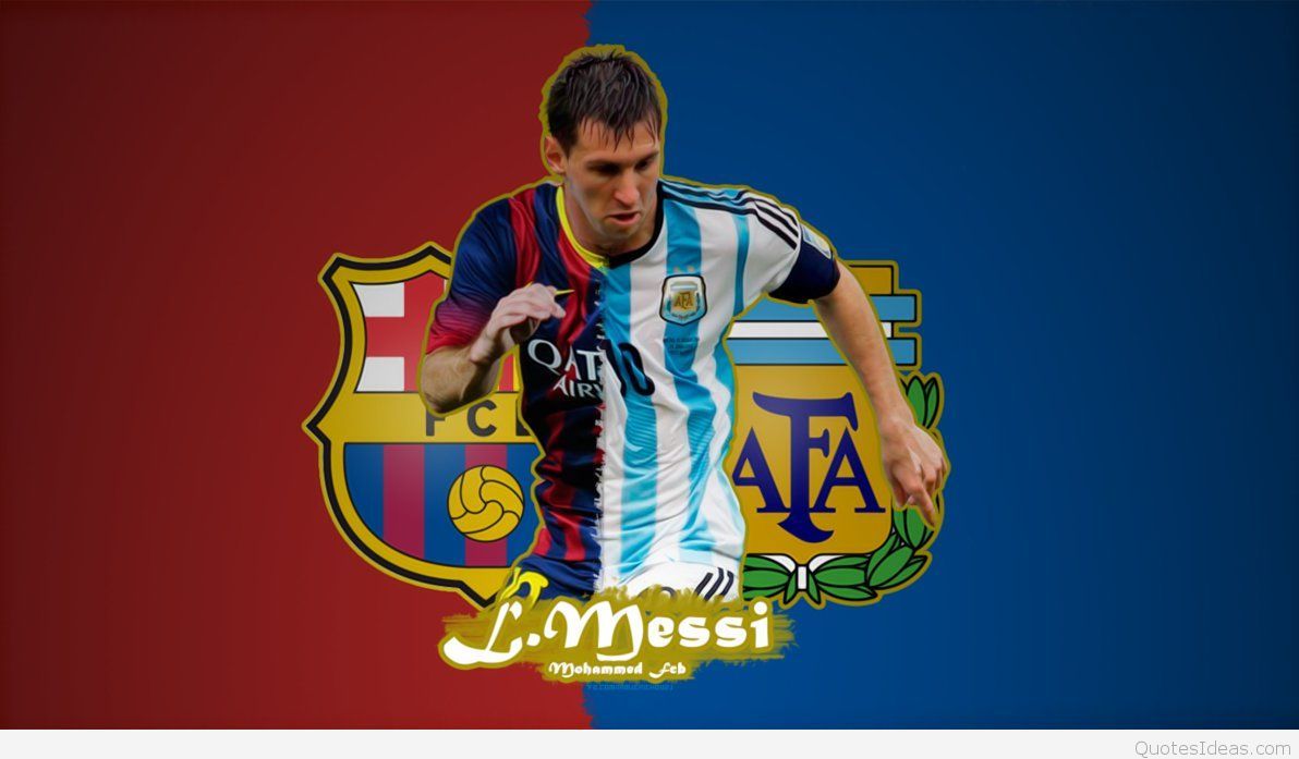 Wallpaper Lionel Messi New Jersey