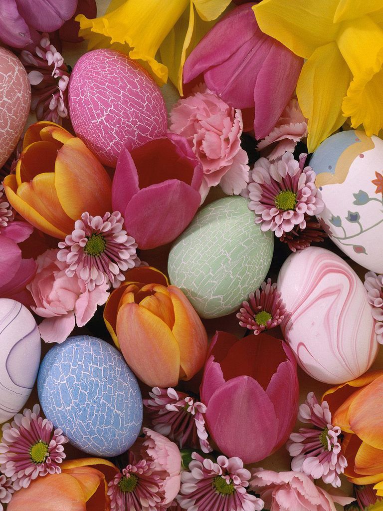 Free download Download Flower Easter Egg And Flower Wallpaper Full HD Wallpaper [1280x1024] for your Desktop, Mobile & Tablet. Explore Easter Flowers Wallpaper. Free Desktop Wallpaper Easter Eggs, Free