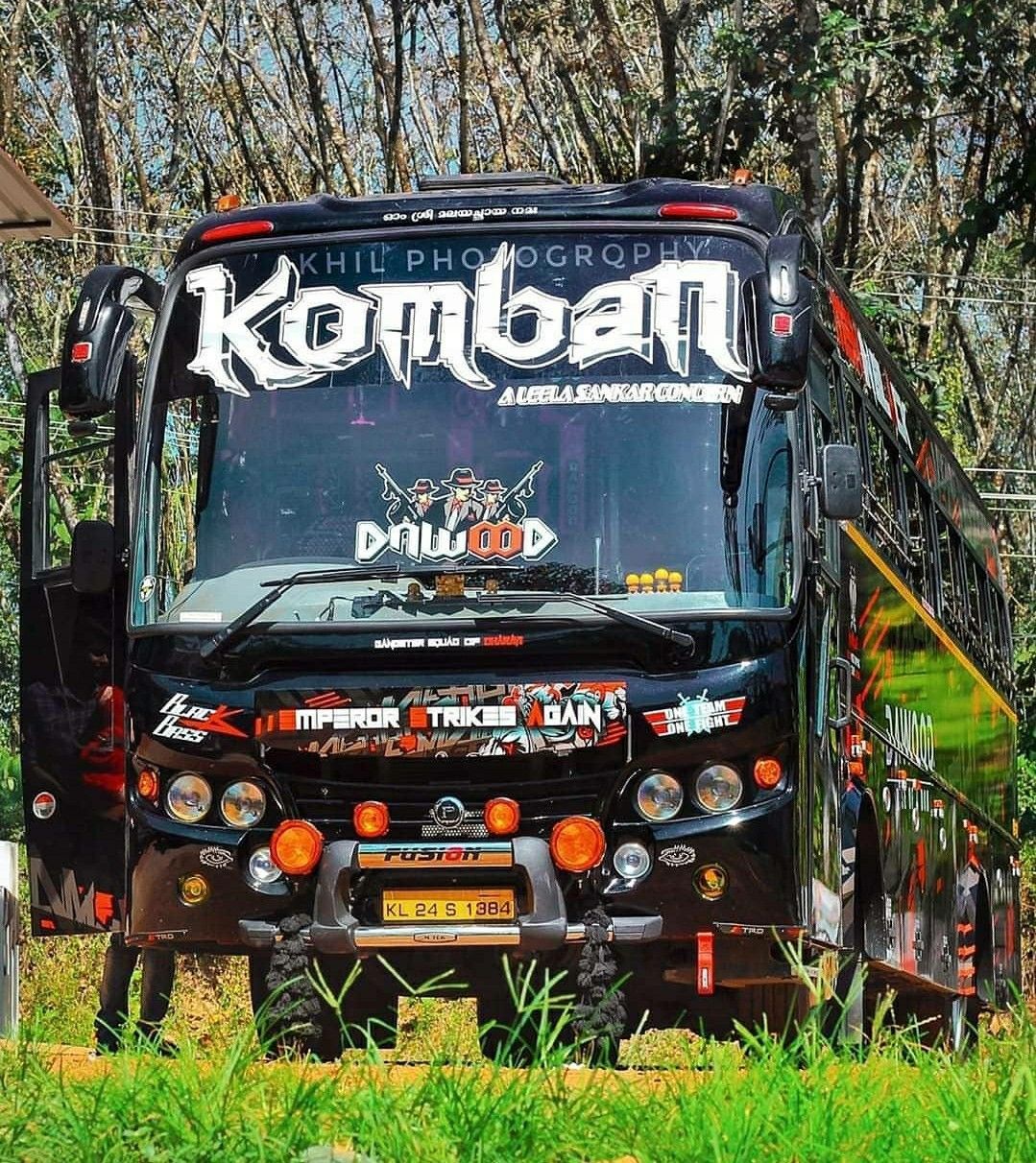 Komban Holidays. Bus games, Star bus, New bus