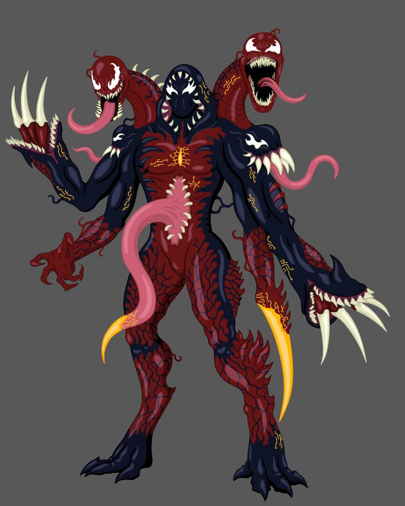 Varnage(or Carnom) 2. Spiderman art, Carnage marvel, Symbiotes marvel