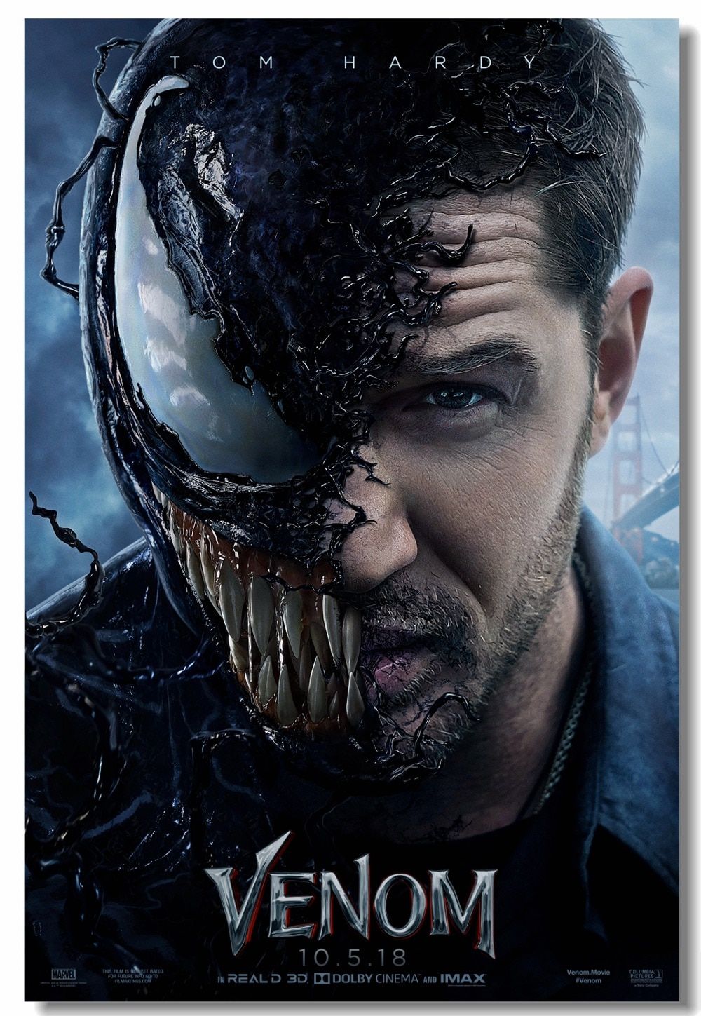 Anti Venom Face Wallpaper HD New
