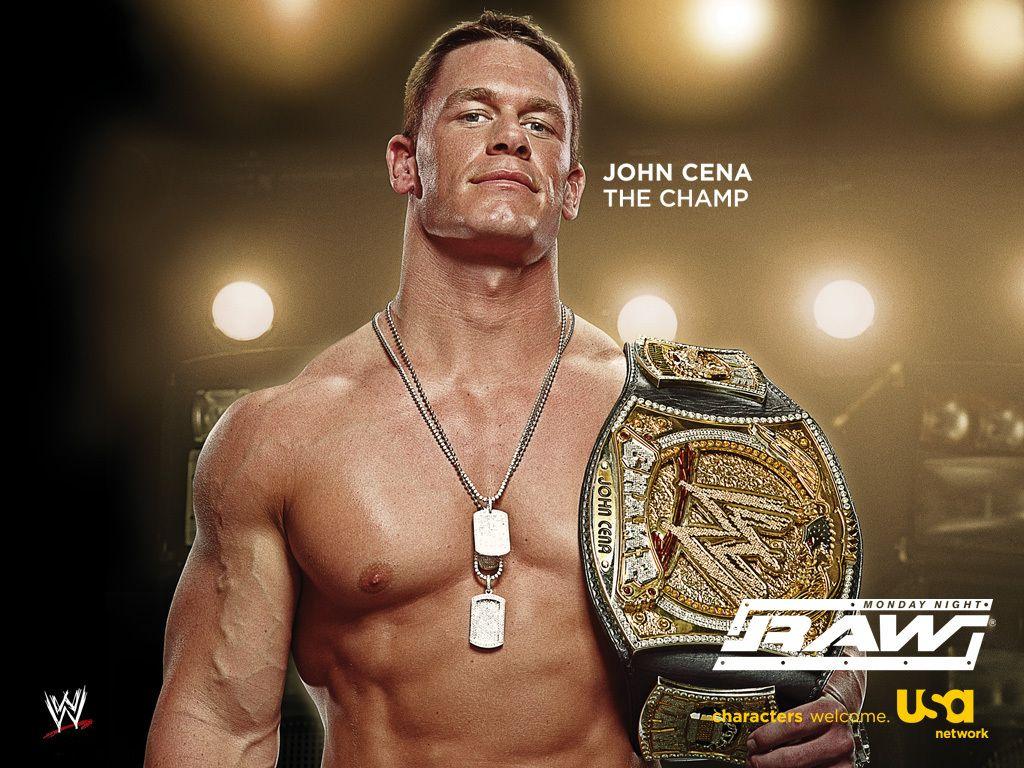John Cena Champion Wrestling Wallpaper 3933224