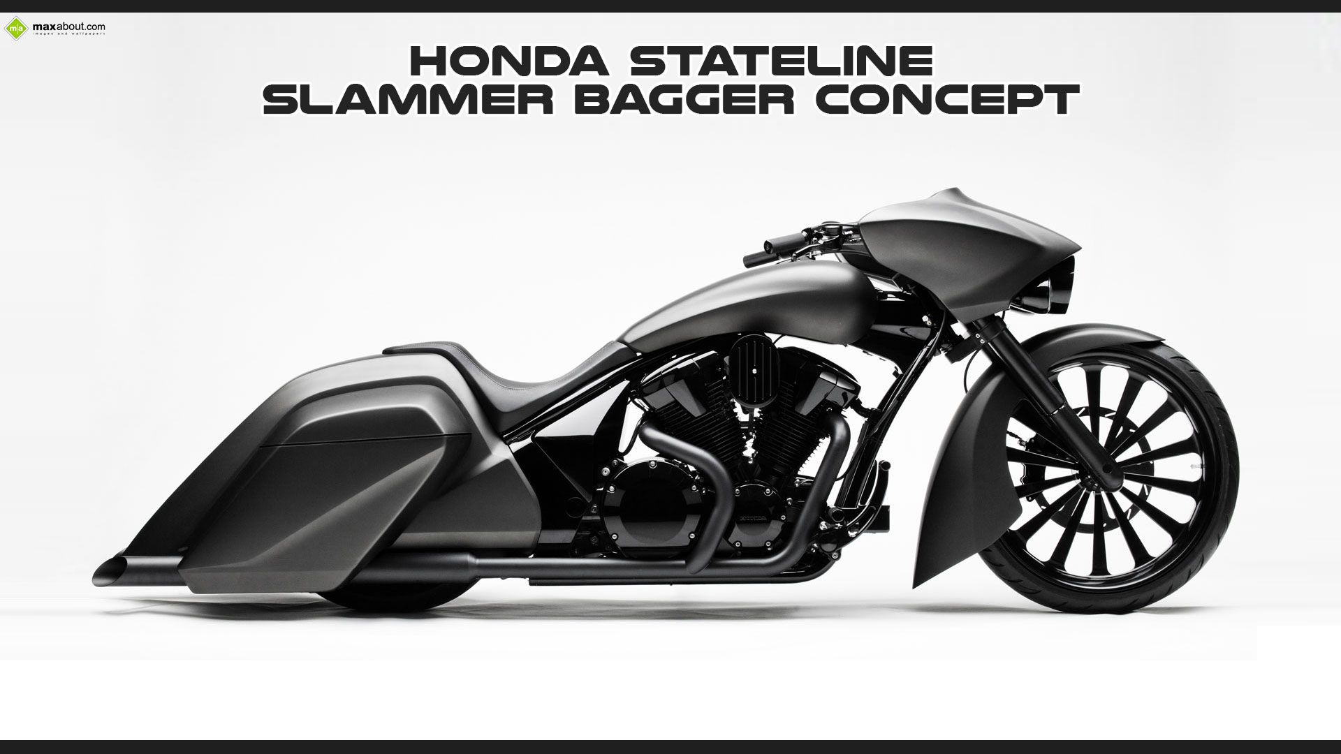Honda Stateline Slammer Bagger Concept 'Side View'