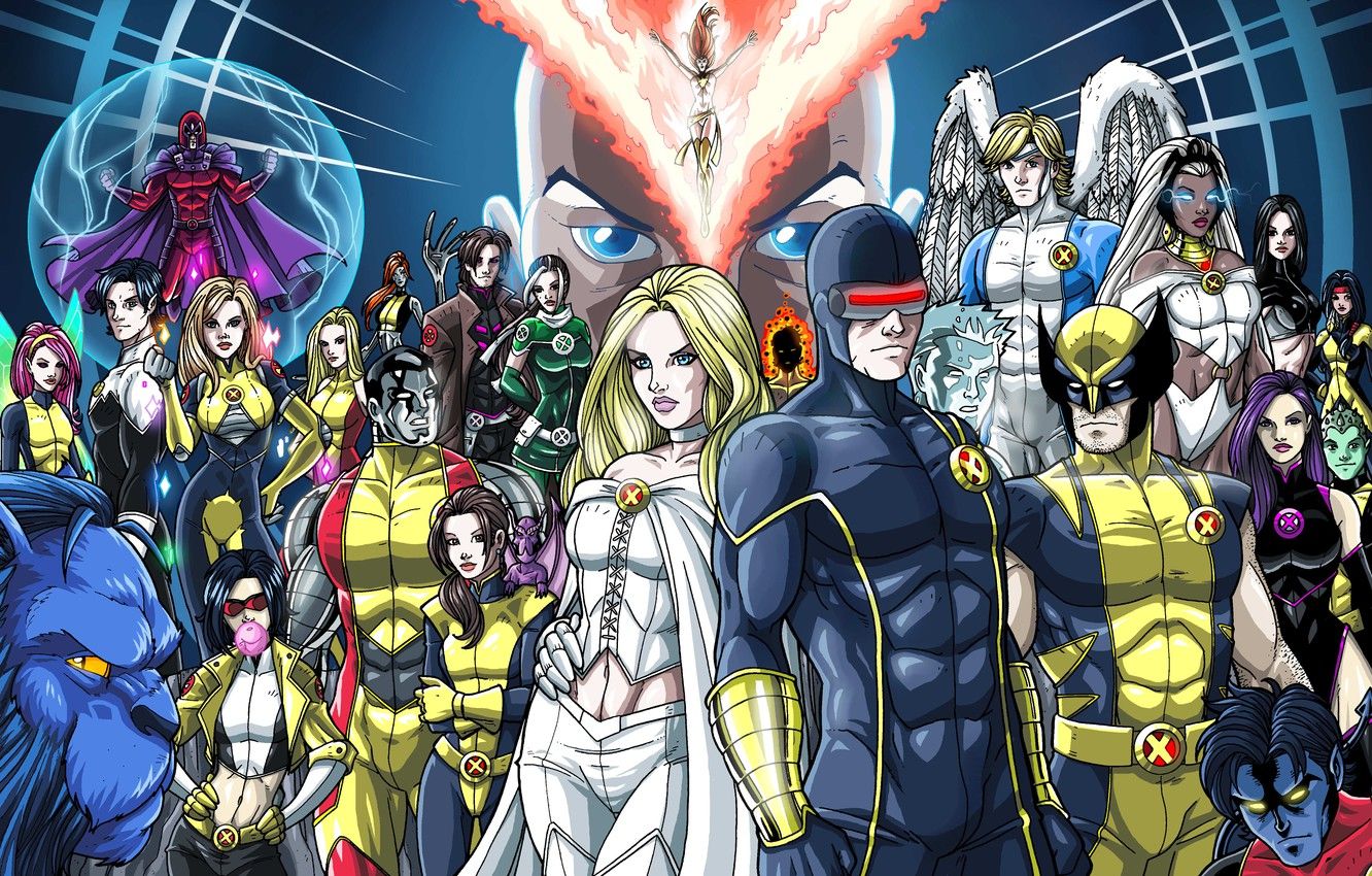 Photo Wallpaper Wolverine, X Men, Storm, Phoenix, Magneto, Factor Wallpaper Marvel HD Wallpaper