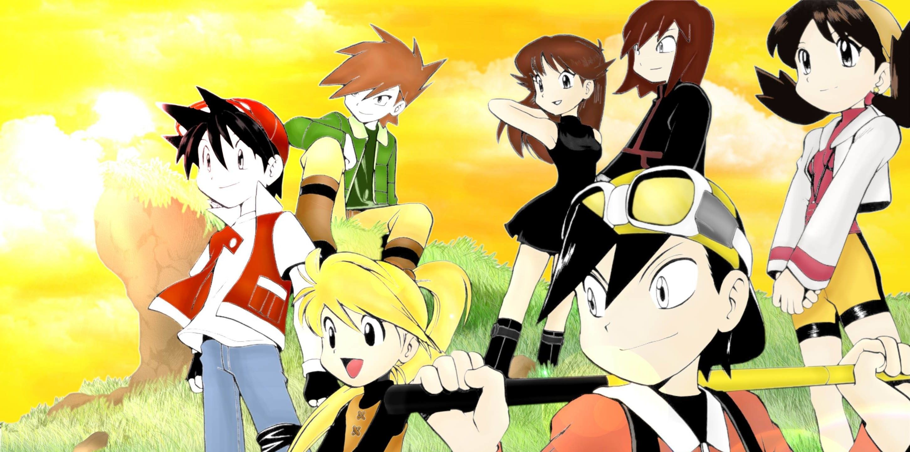 Yellow and Red-Pokemon Adventures Manga - Pokemon & Anime Background  Wallpapers on Desktop Nexus (Image 821519)