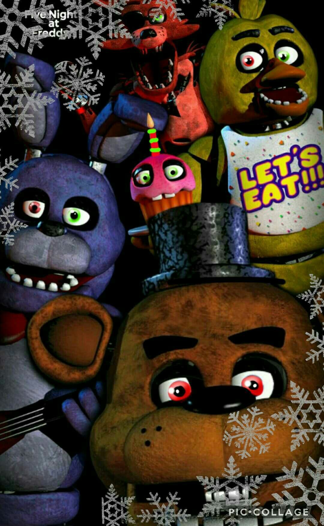 FNAF Christmas Wallpapers - Wallpaper Cave