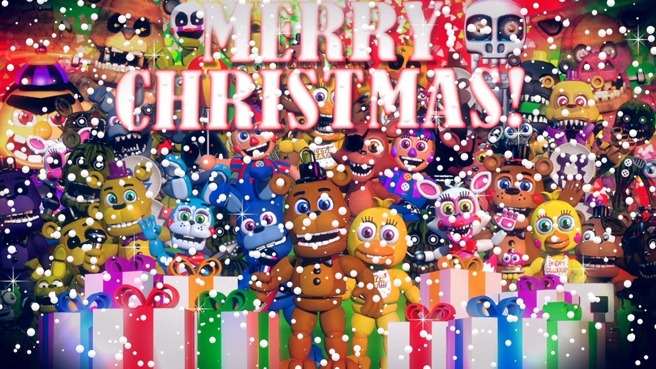 Merry Christmas From Scott! + NEW Characters.. FNAF WORLD