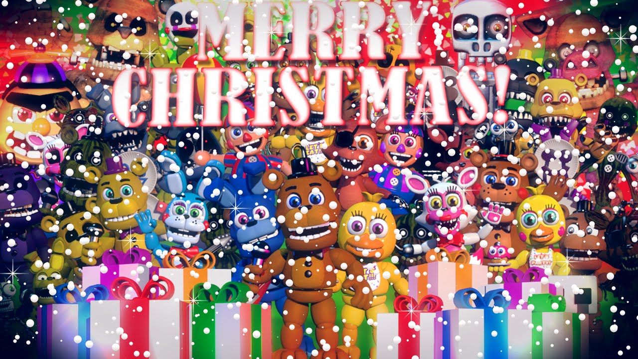 Fnaf Christmas Wallpapers Wallpaper Cave