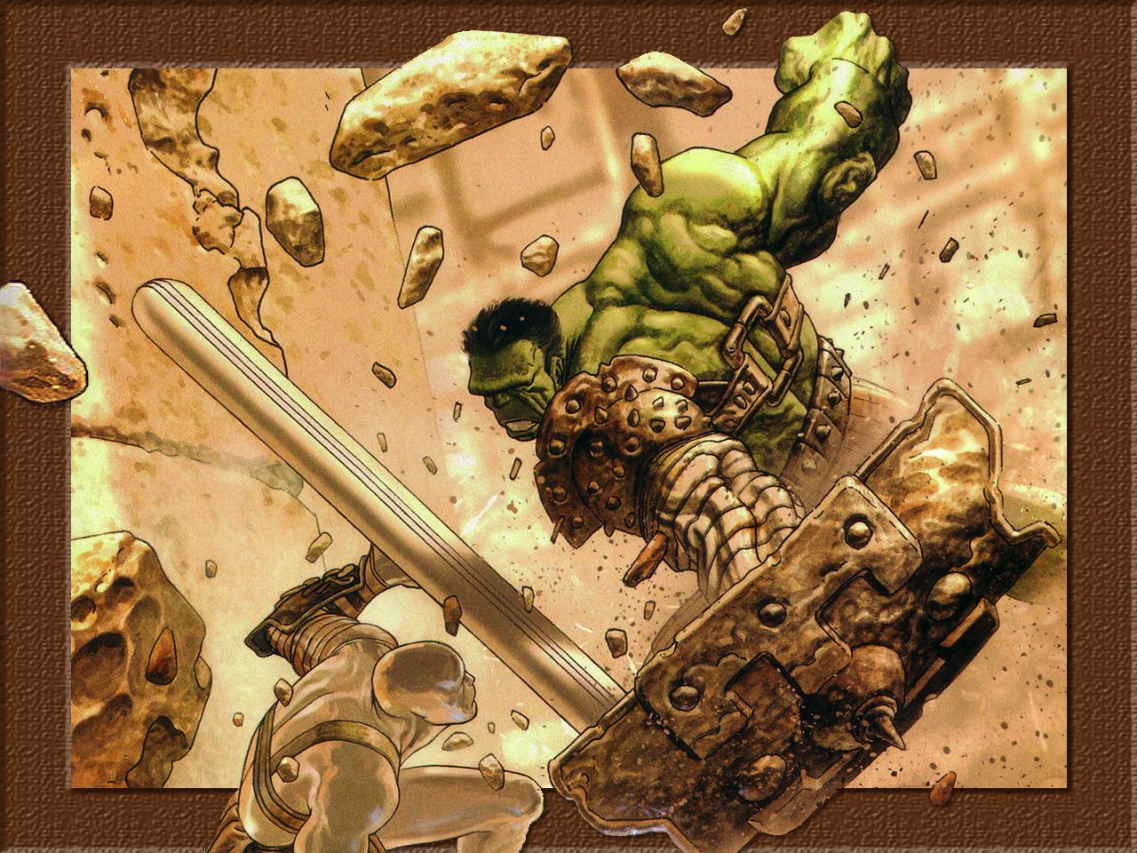 World War Hulk Marvel Comics HD Wallpaper