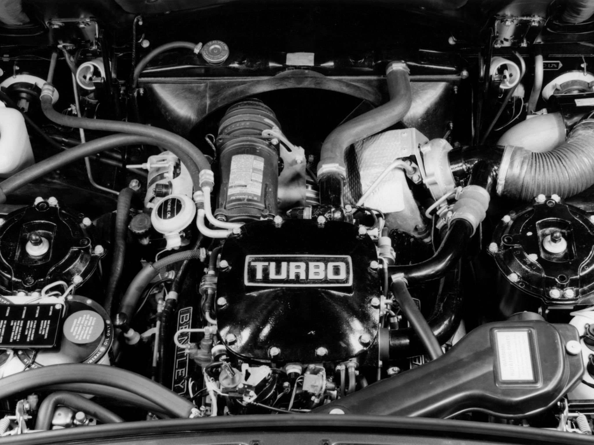 Bentley Mulsanne Turbo engine h wallpaperx1536