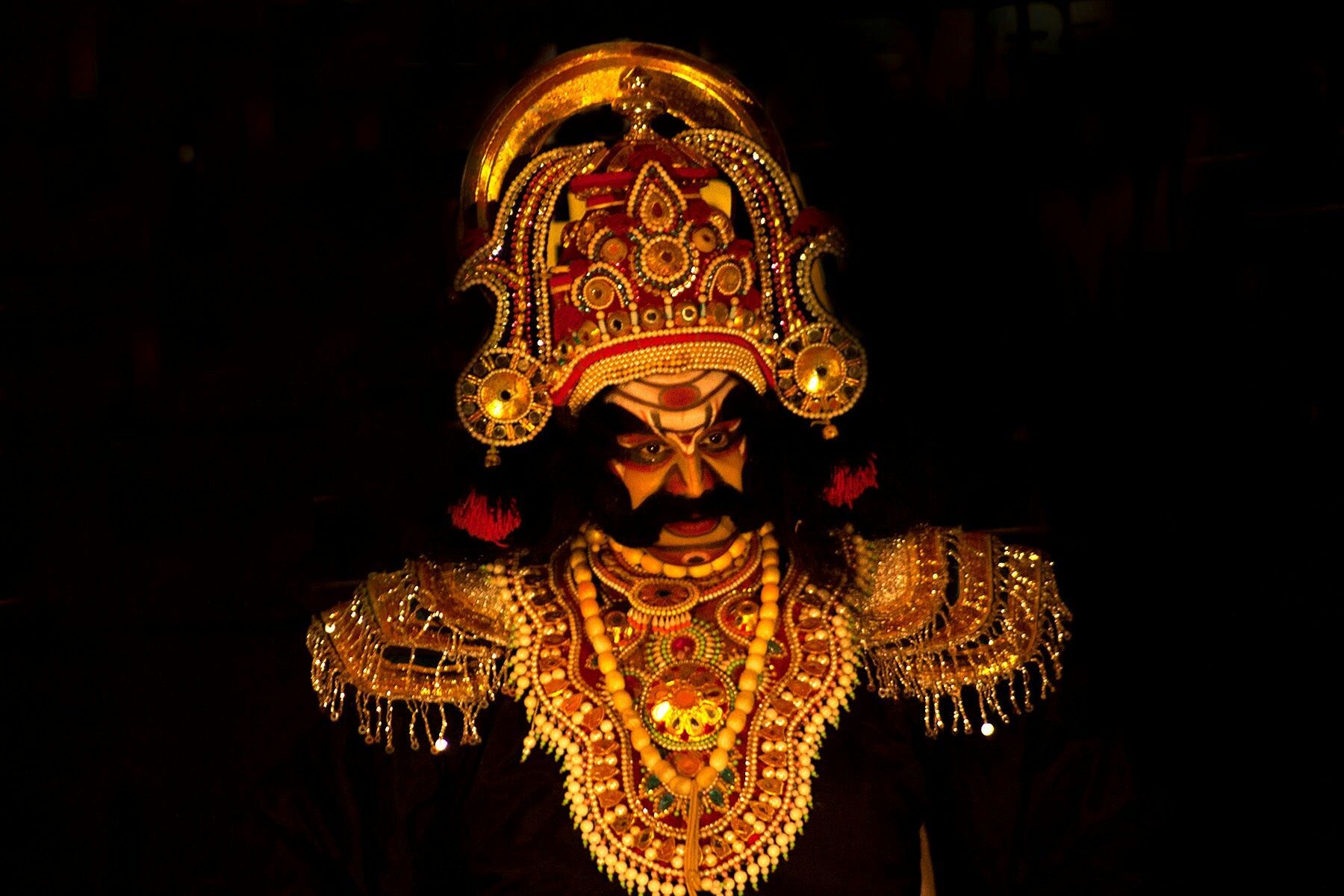 Yakshagana. Dance of india, Green rooms, Traditional dance