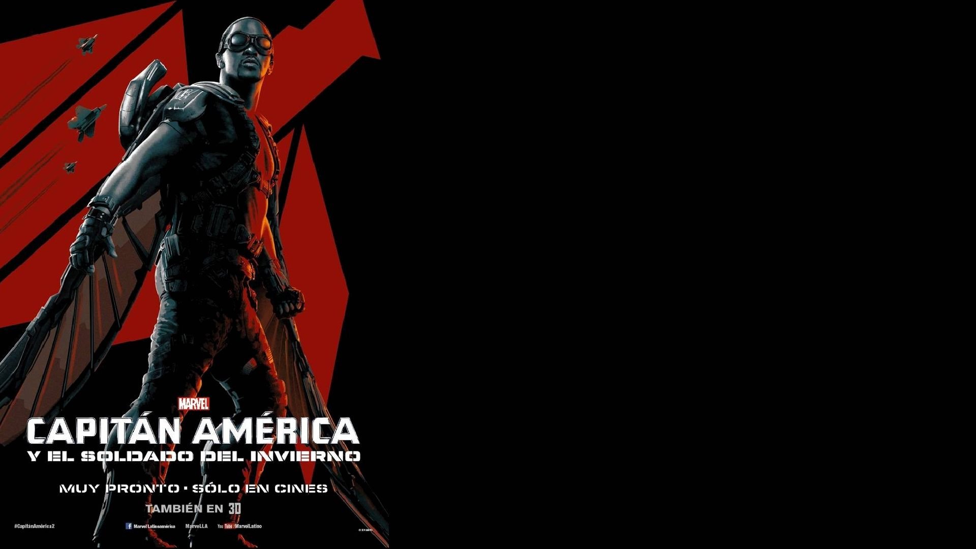 Captain America The Winter Soldier Anthony Mackie Falcon Marvel Comics Wallpaper:1920x1080