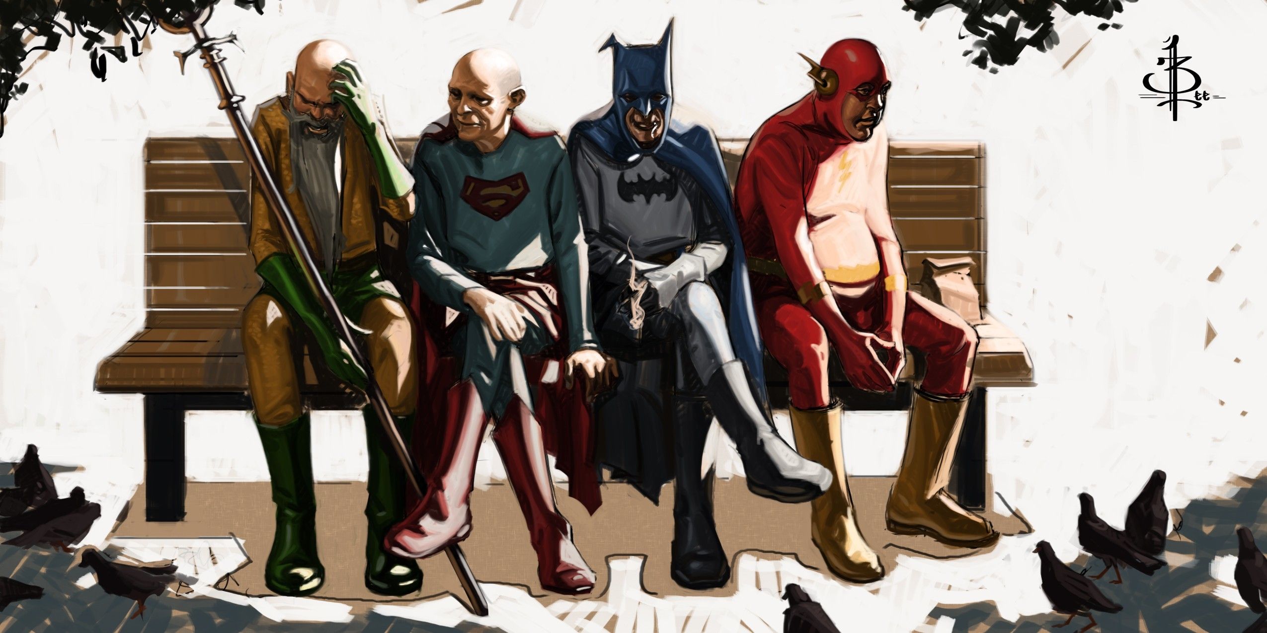 Dc Comics Heroes Wallpaper