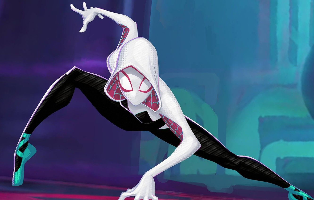 White spider woman