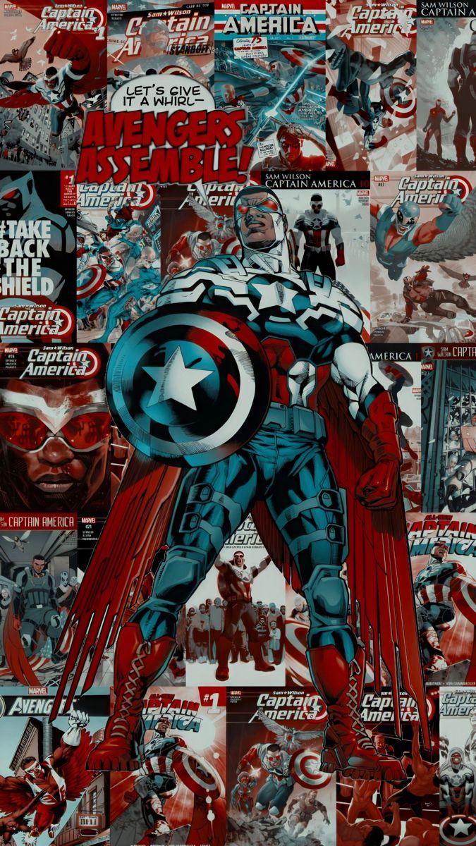 Captain America. Sam Wilson. Falcon Background. Falcon marvel, Captain america background, Captain america