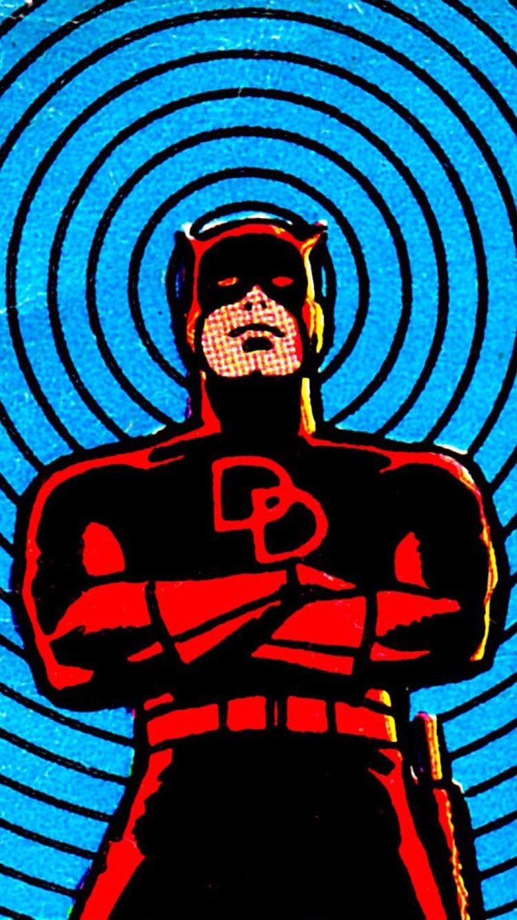 I thought I'd share the Daredevil wallpaper I'm currently using on my iPhone 6