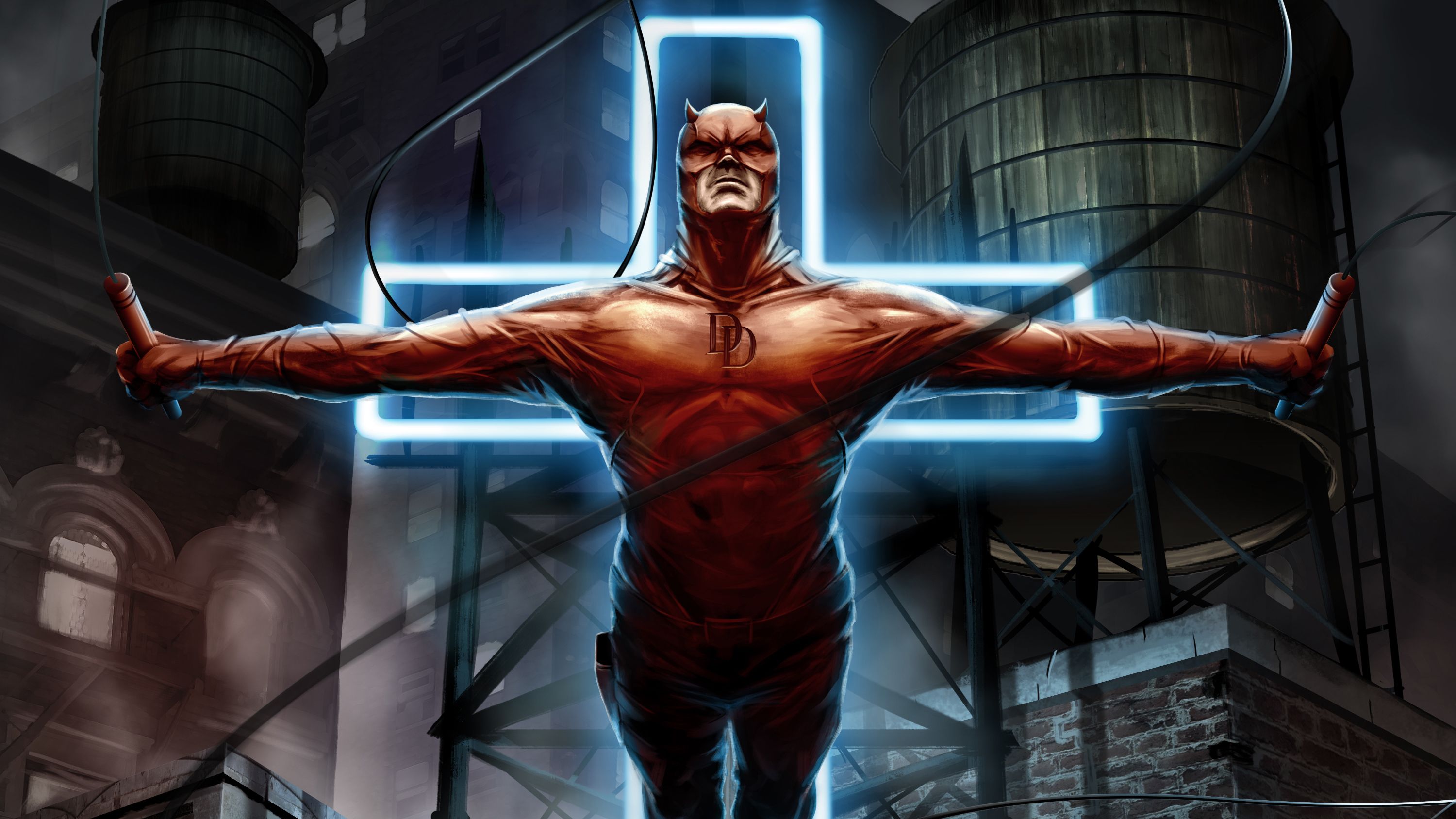 Wallpaper Daredevil, Comics, Art, Marvel Comics background