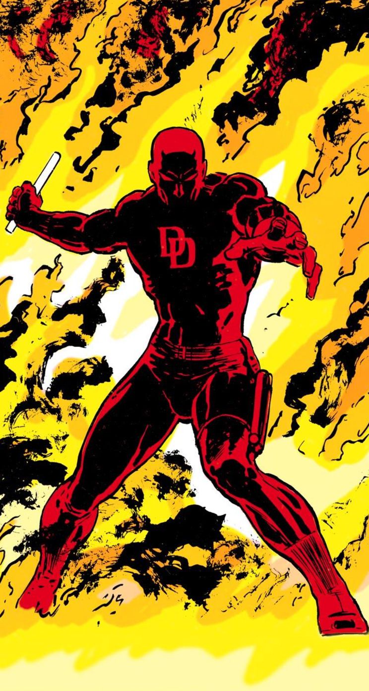 Daredevil Comic Wallpaper iPhone