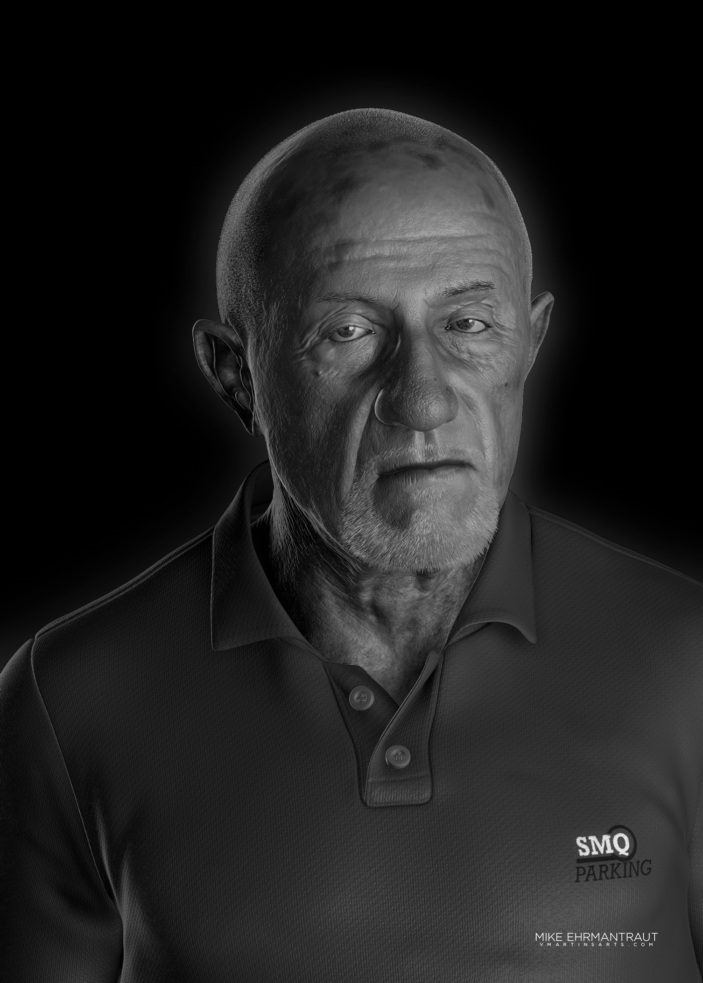 Mike Ehrmantraut. Breaking bad art, Breaking bad, Better call saul