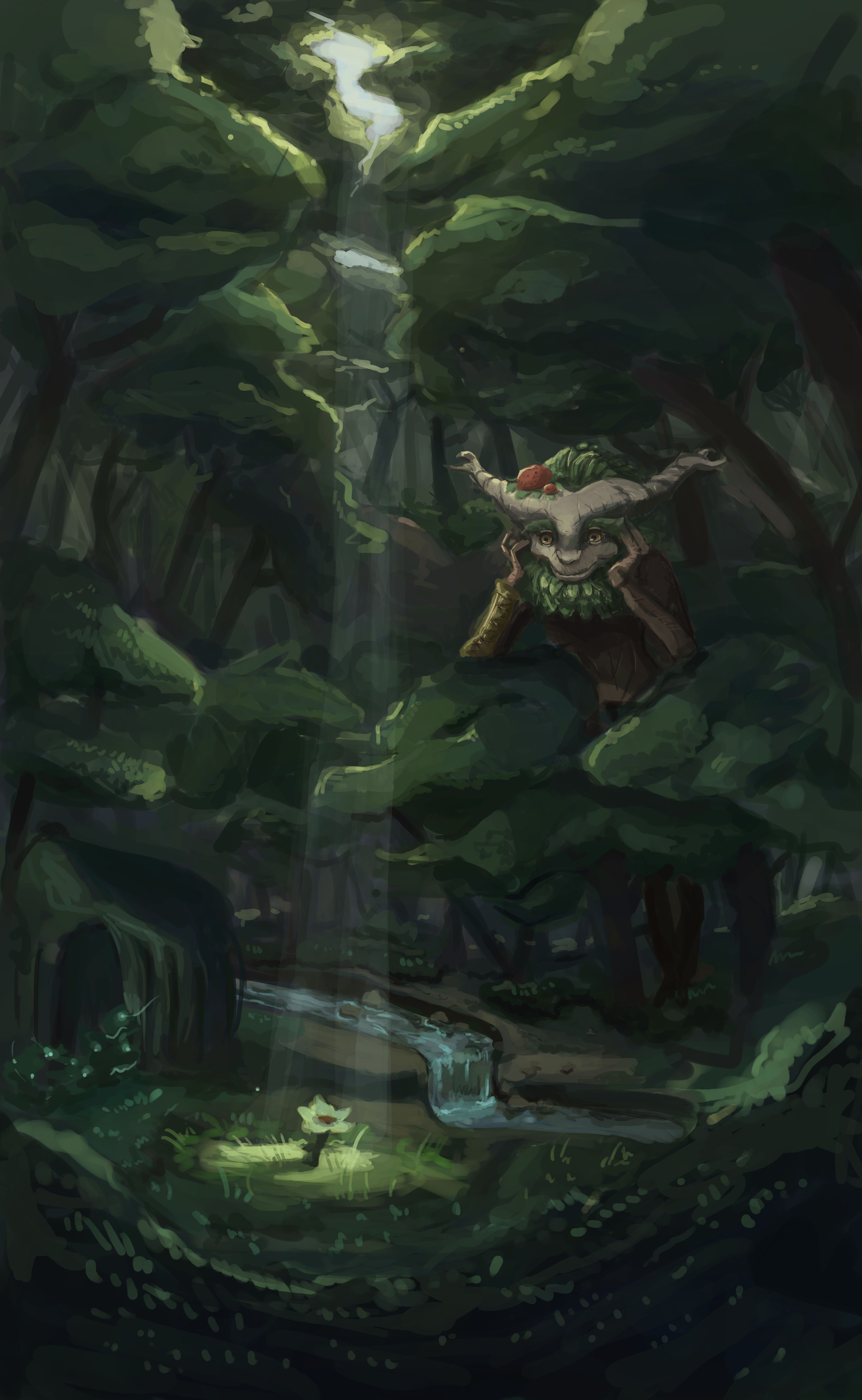 Ivern. Wallpaper & Fan Arts. League Of Legends