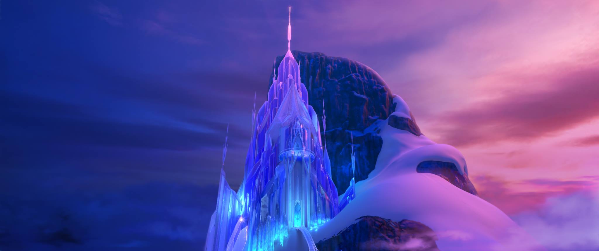 New 'Frozen' Image Show Off Elsa's Ice Palace, Arendelle & More!