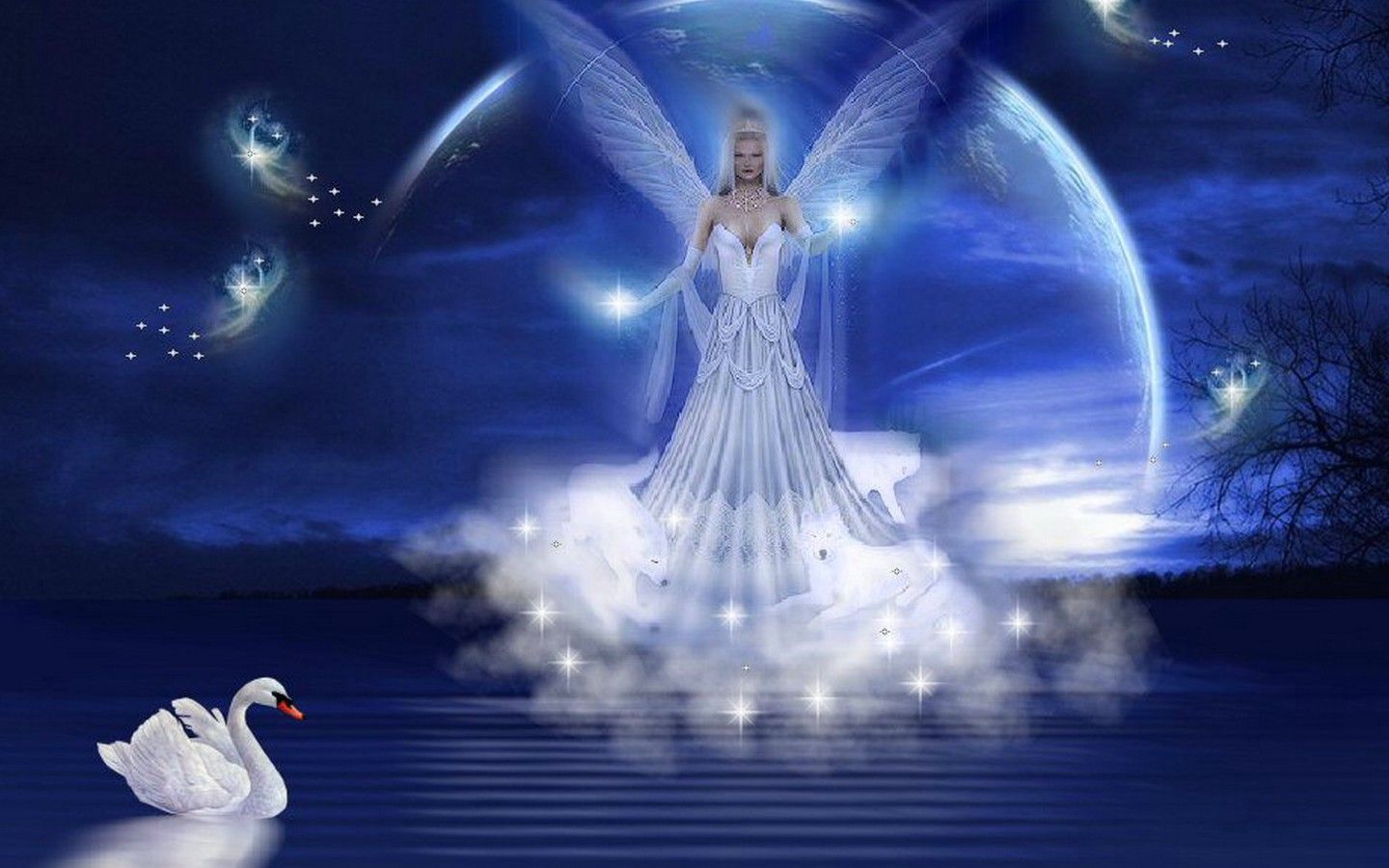 Beautiful Angel Picture Wallpaper