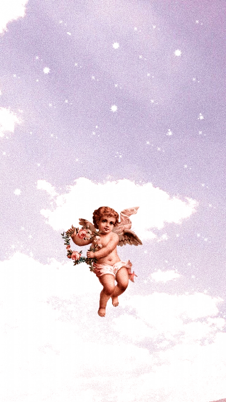 wallpaper. papel de parede #wallpaper #background wallpaper. Angel wallpaper, Cute wallpaper, Aesthetic iphone wallpaper