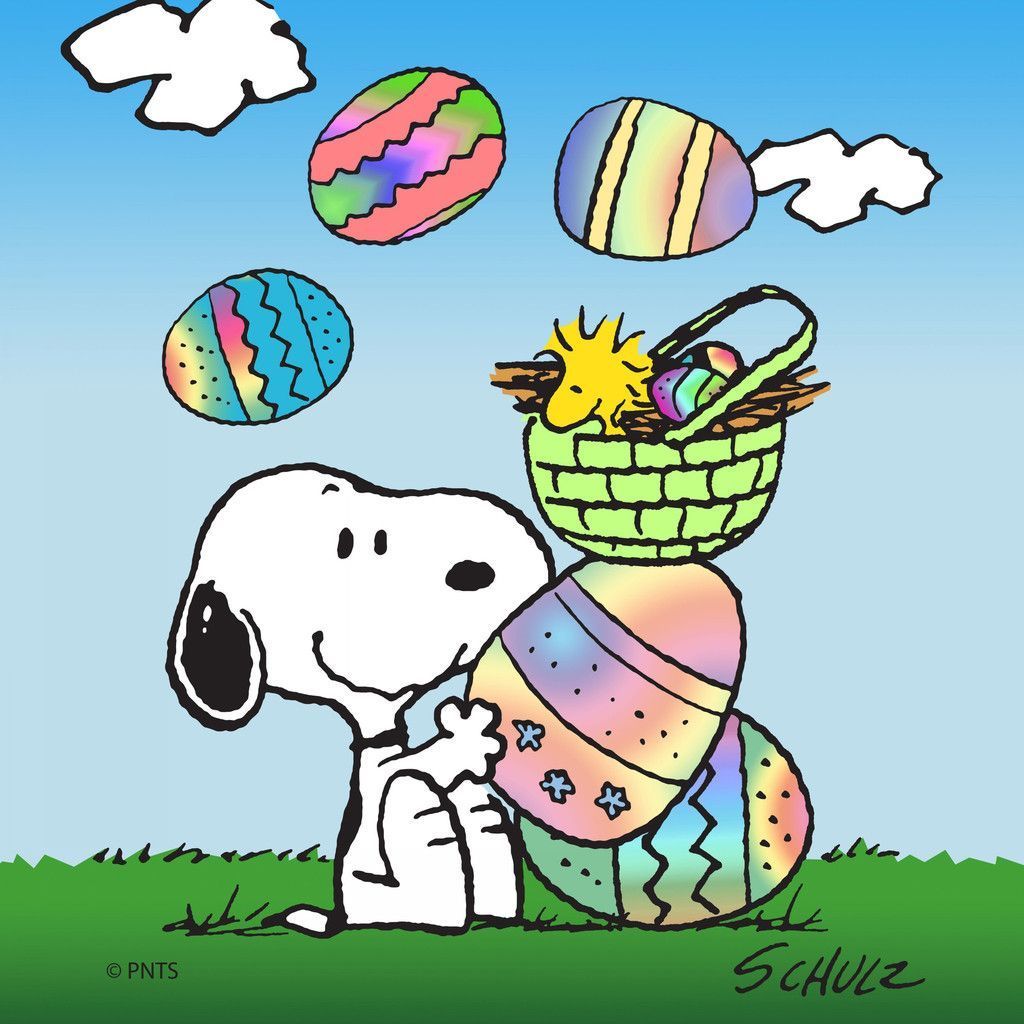 Snoopy Easter Wallpaper Free Snoopy Easter Background