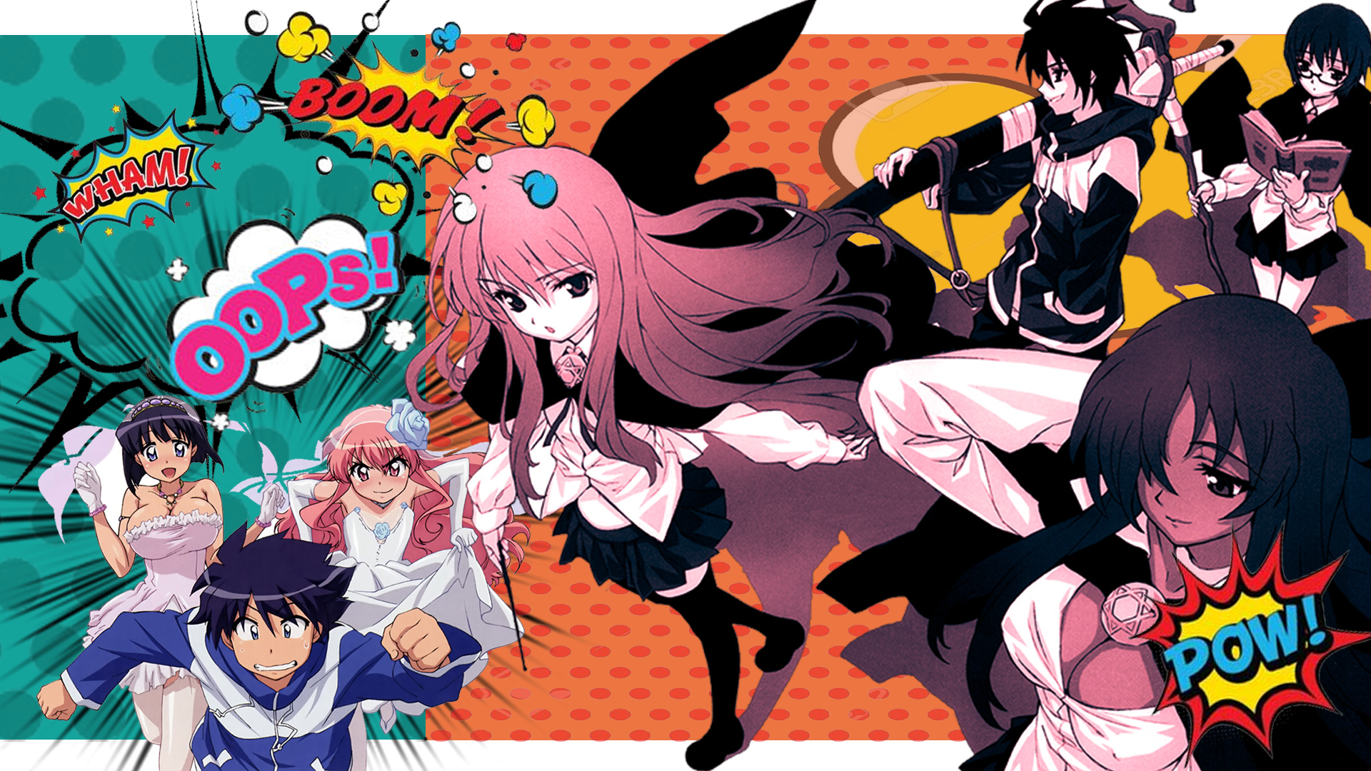 Zero No Tsukaima Popart No Familiar Wallpaper & Background Download