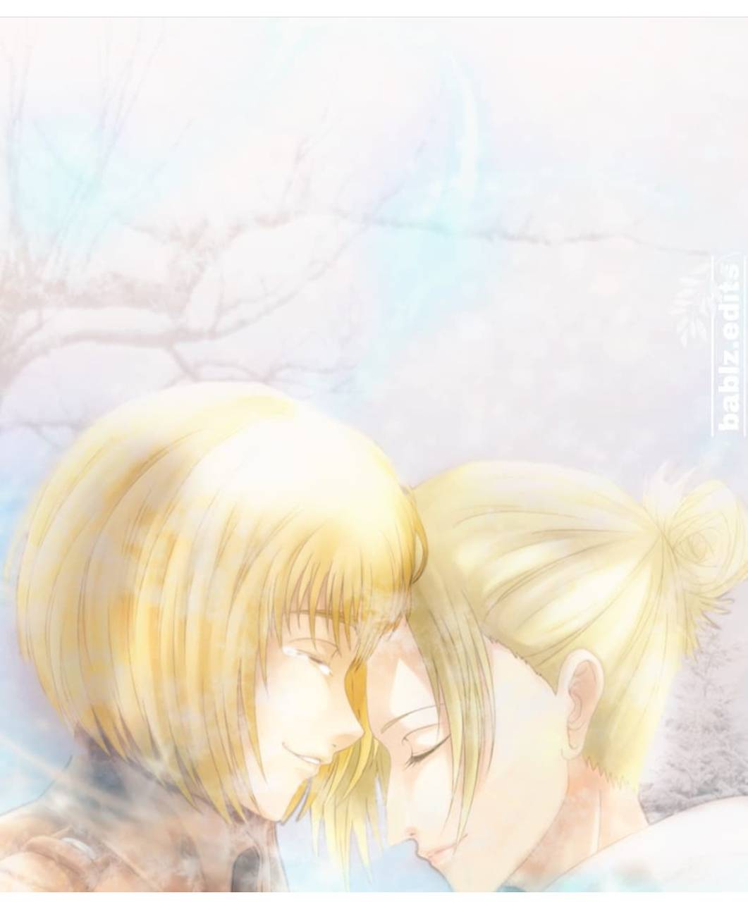 Armin x Annie wallpaper