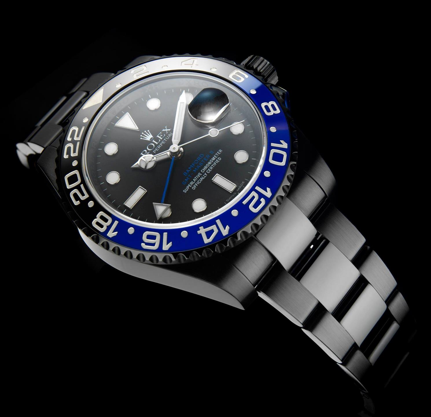 Rolex Black & Blue