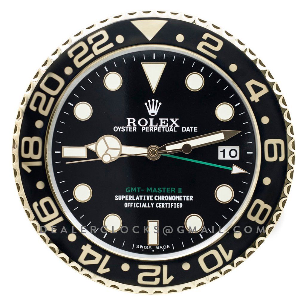 Rolex GMT Master II Wall Clock RX106. Rolex, Rolex gmt master ii, Apple watch custom faces