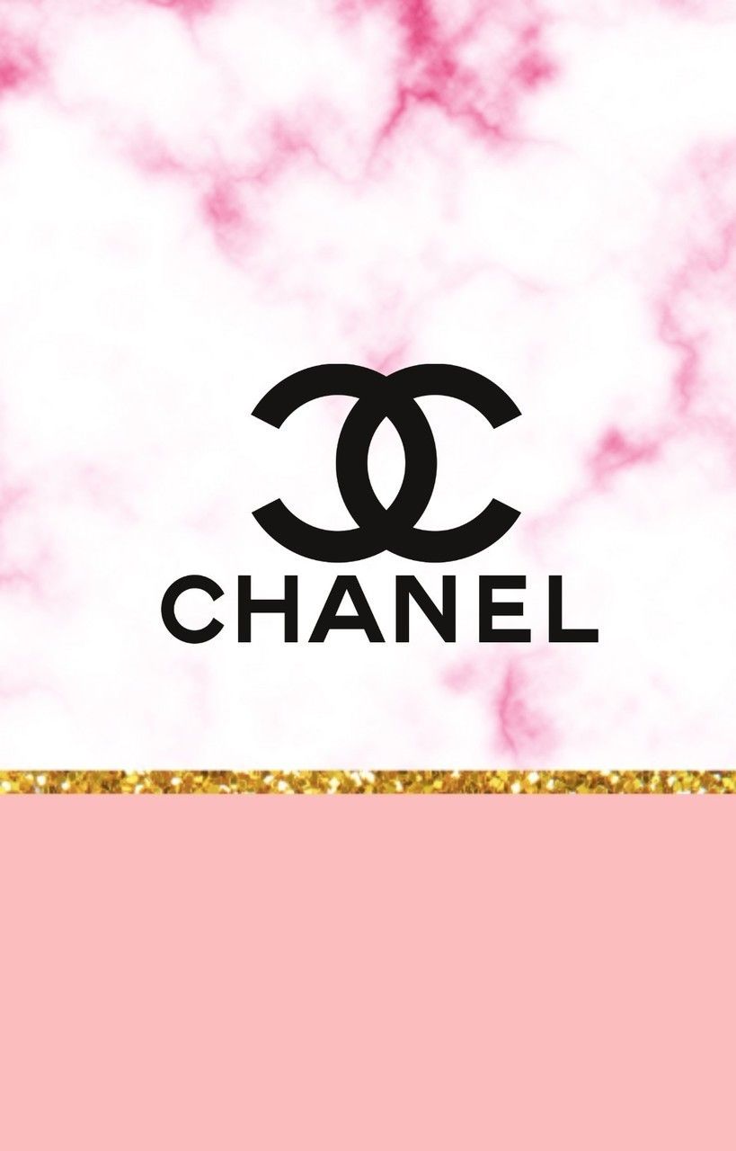 Download Pink Chanel Logo Wallpaper  Wallpaperscom