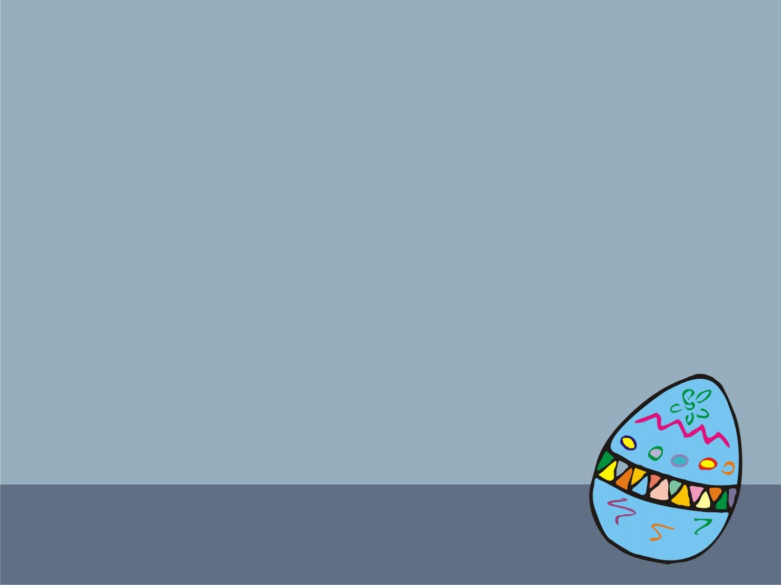 Blue Easter egg wallpaper. Blue Easter egg