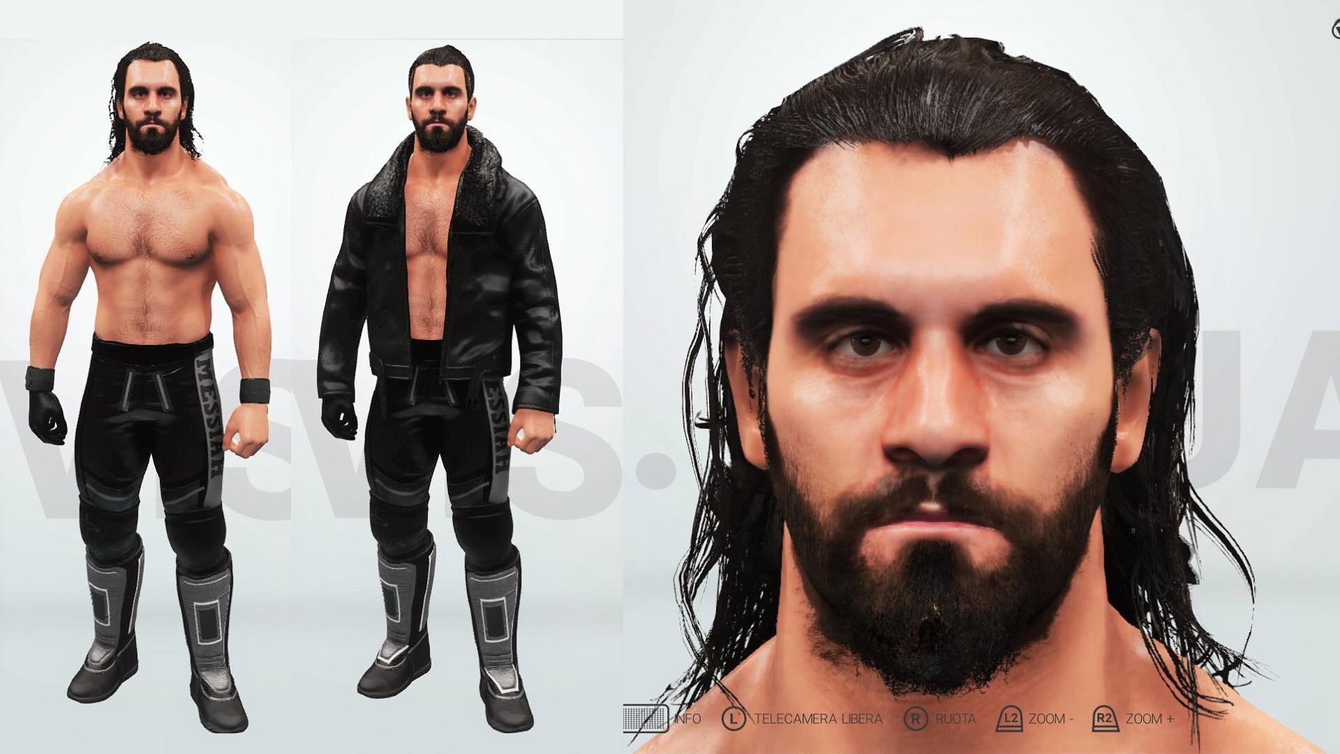 Monday Night Messiah, Seth Rollins uploaded on PS4 by EnzoFolgore & NickBreaker