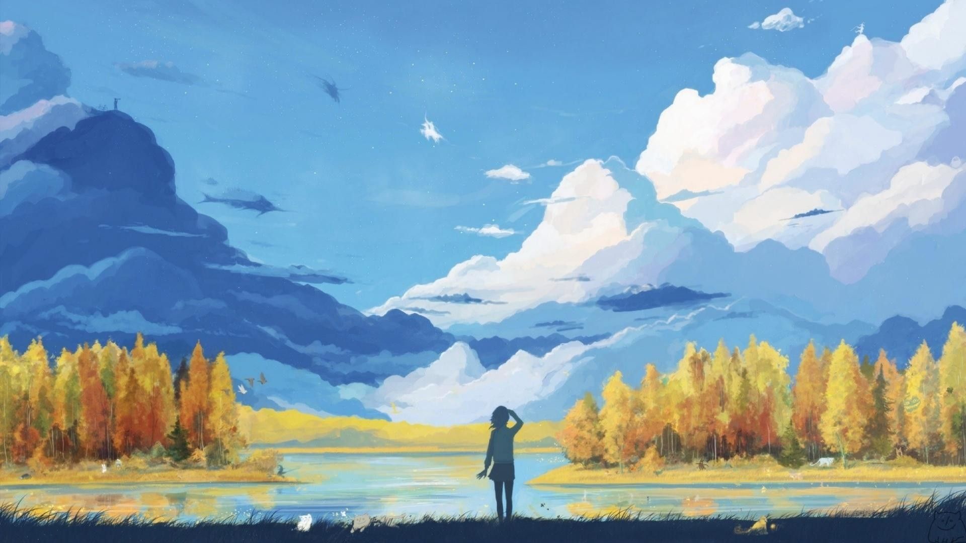 Wiki Anime Landscape Wallpaper HD Free Download Src Landscape Wallpaper HD