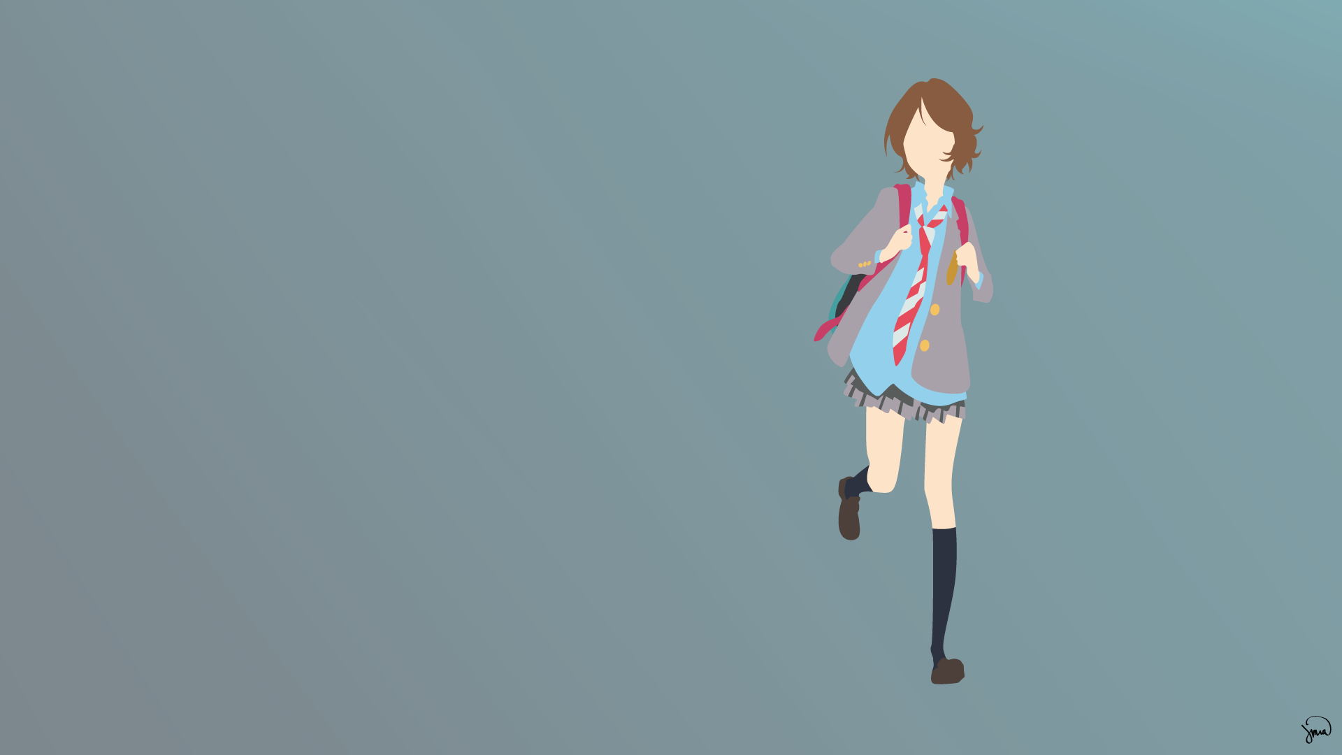 Tsubaki Sawabe Computer Wallpaper, Desktop Backgroundx1080. Your lie in april, You lied, April full