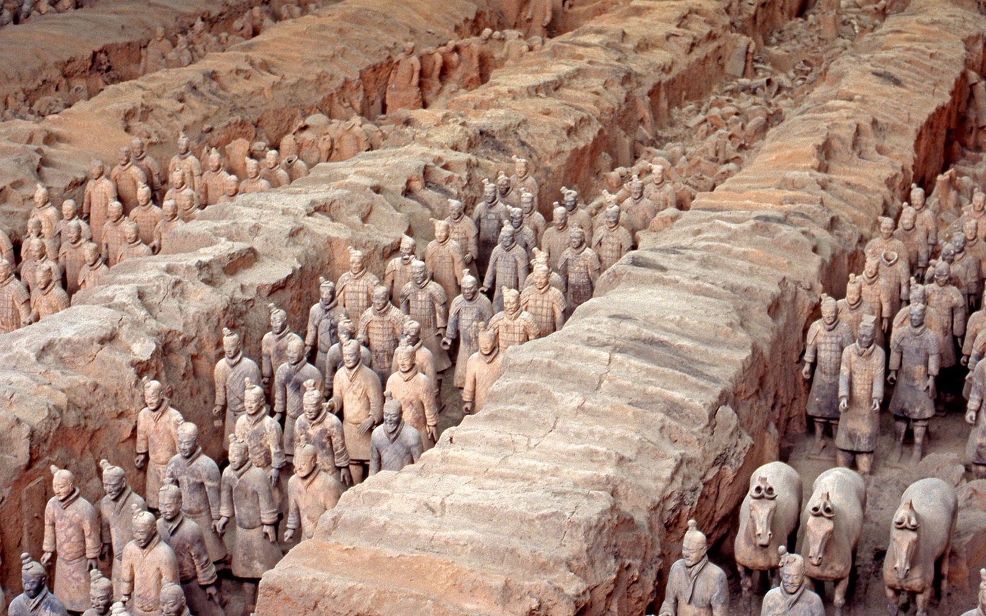 Terracotta Army Xian China HD Wallpaper. Terracotta army, Terracotta, Terracotta warriors