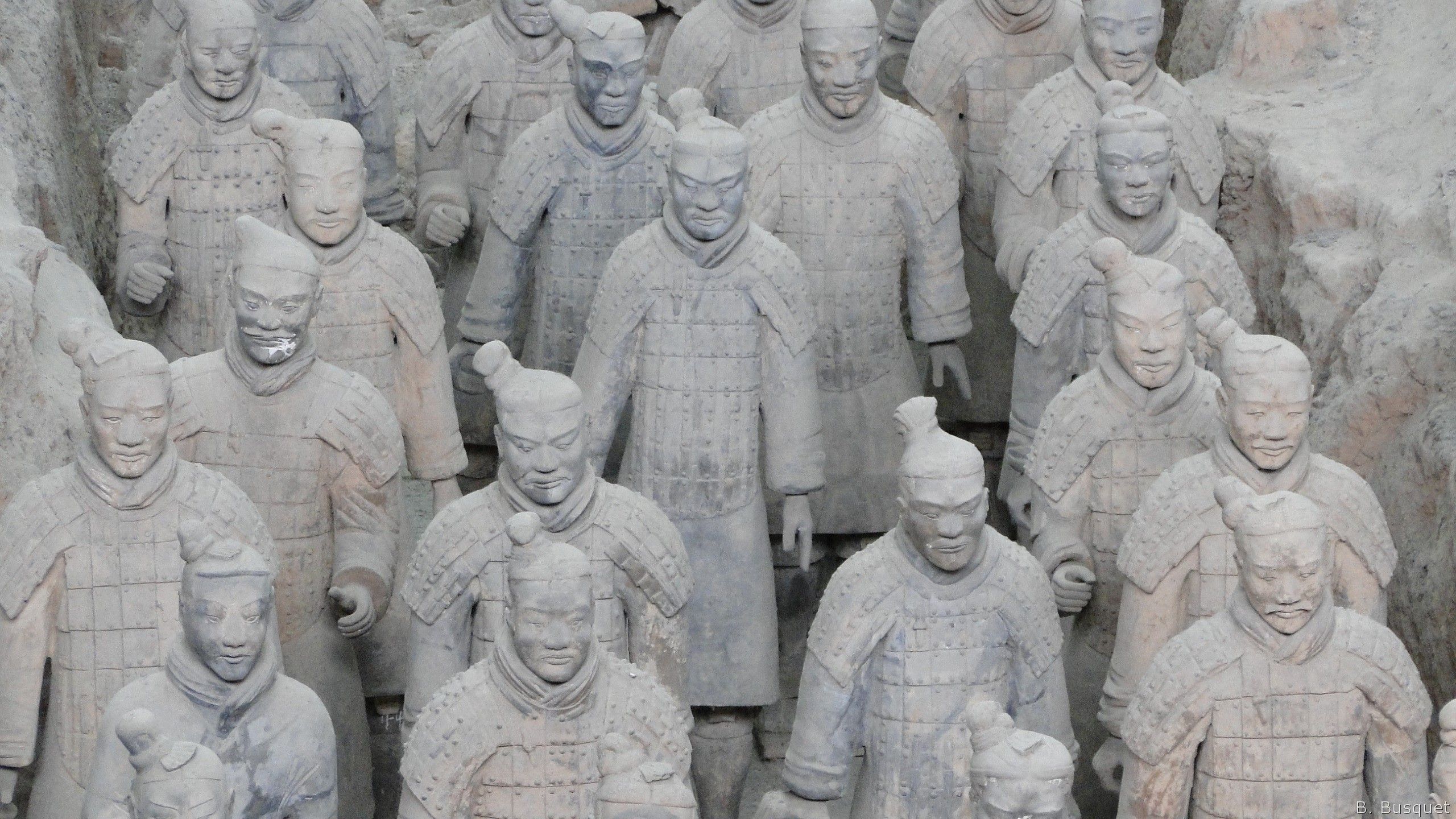 Terracotta Army and Chinese Wall's HD Wallpaper