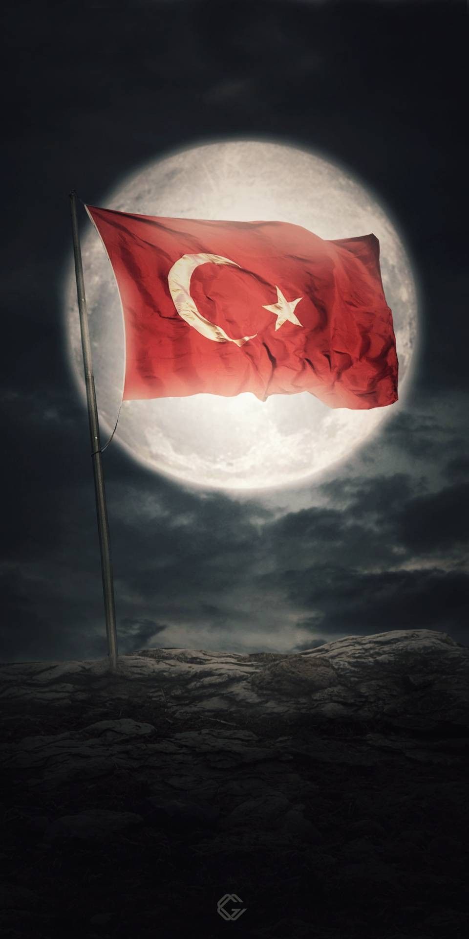 Vuslat Leylâ Bayramoğlu Adlı Kullanıcının Çanakkaleürkei Flagge Hintergrundbilder Handy HD Wallpaper