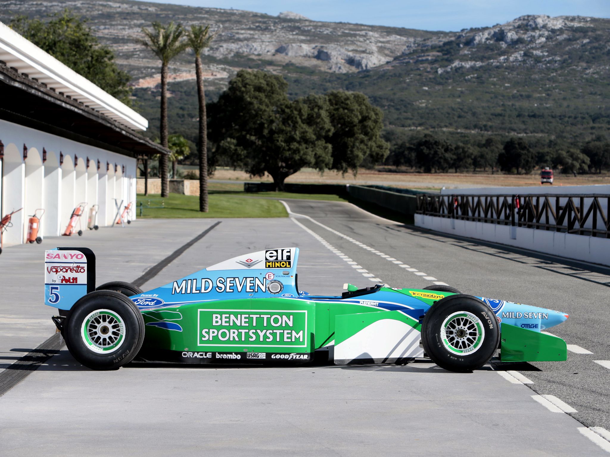 1994, Benetton, B194, Formula, One, F 1, Race, Racing Wallpaper HD / Desktop and Mobile Background