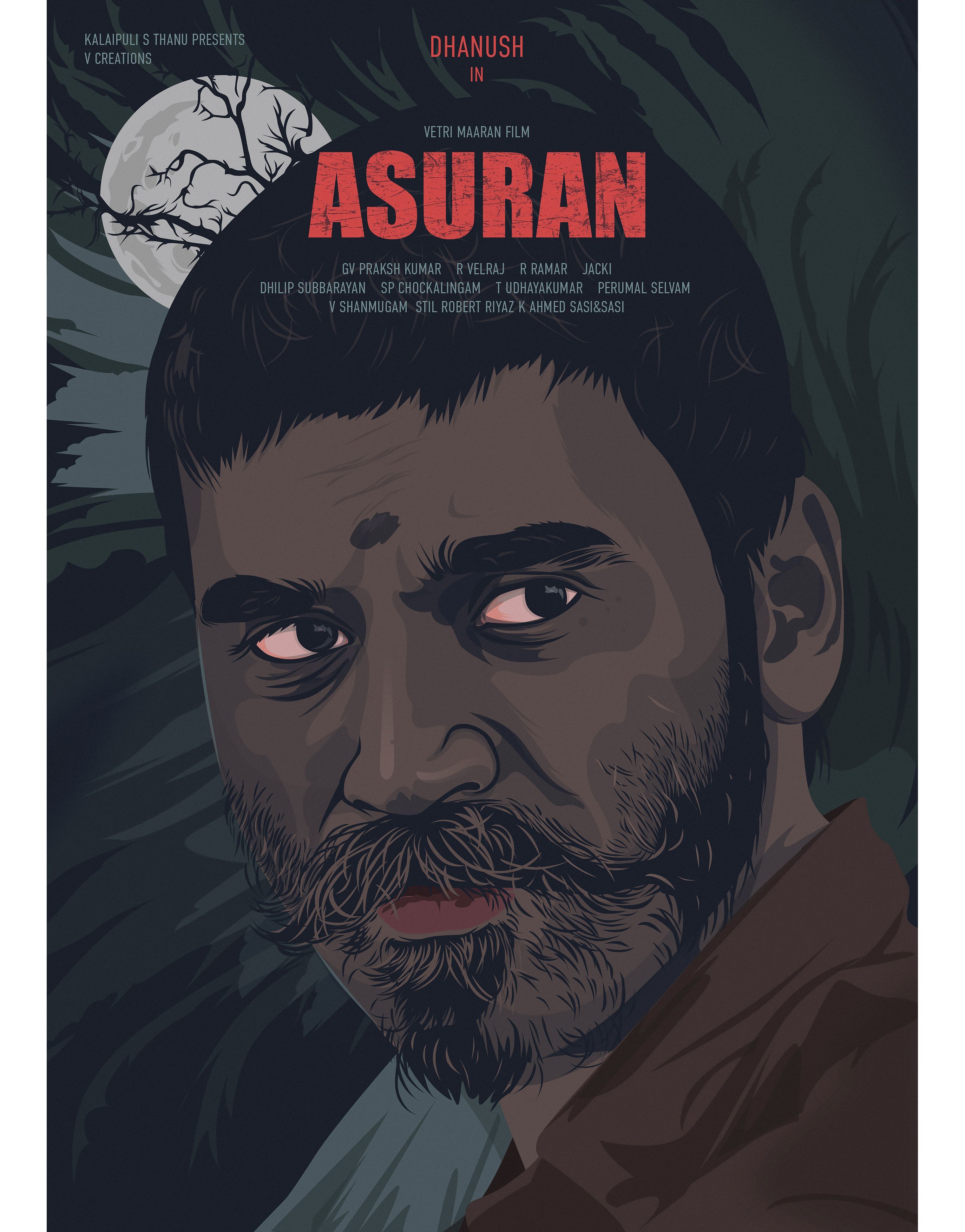 Asuran. Movie posters design, Movie posters minimalist, Movie posters