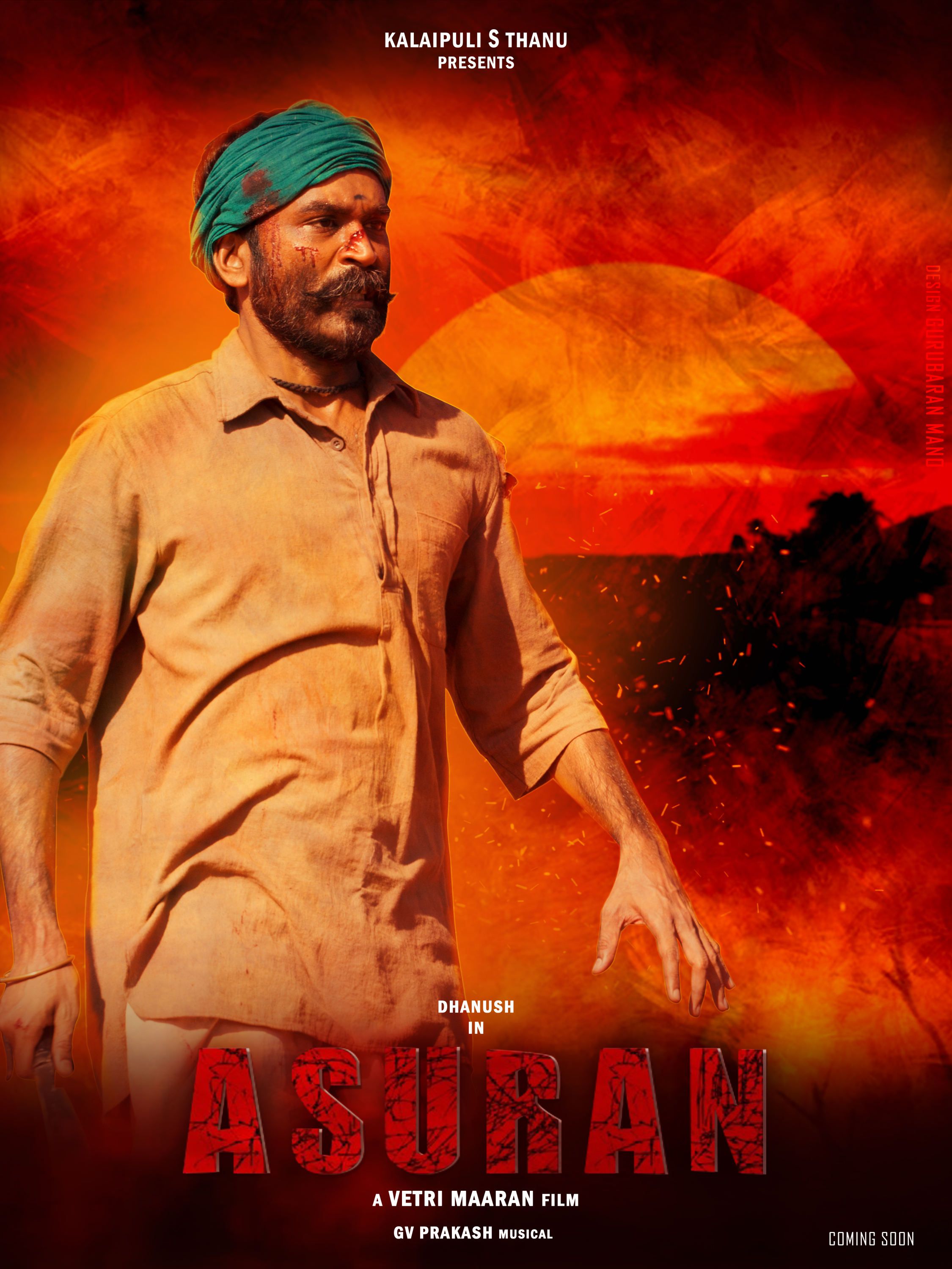 Asuran Poster 3: Mega Sized Movie Poster Image