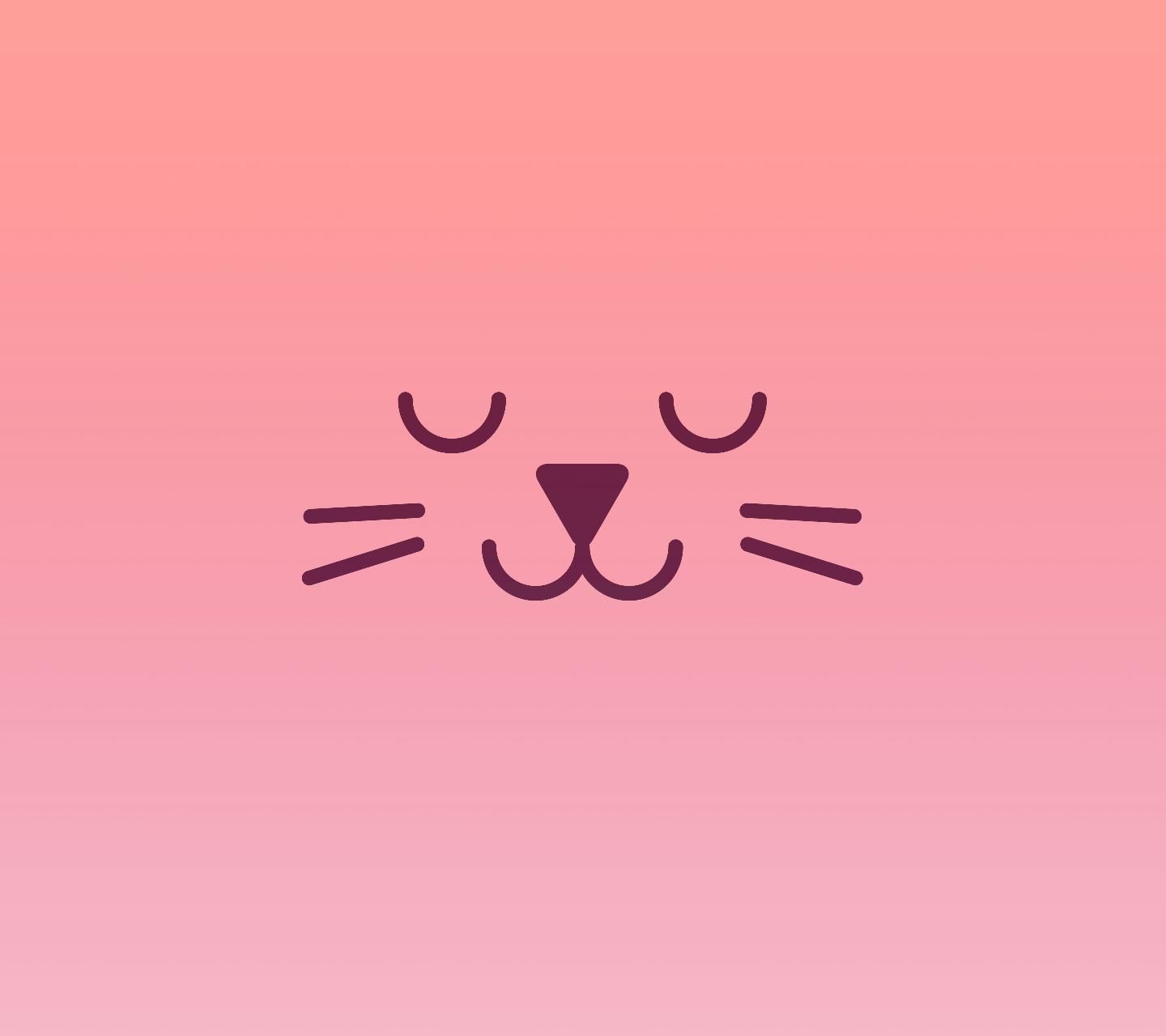 Pink Cat Wallpaper Free Pink Cat Background