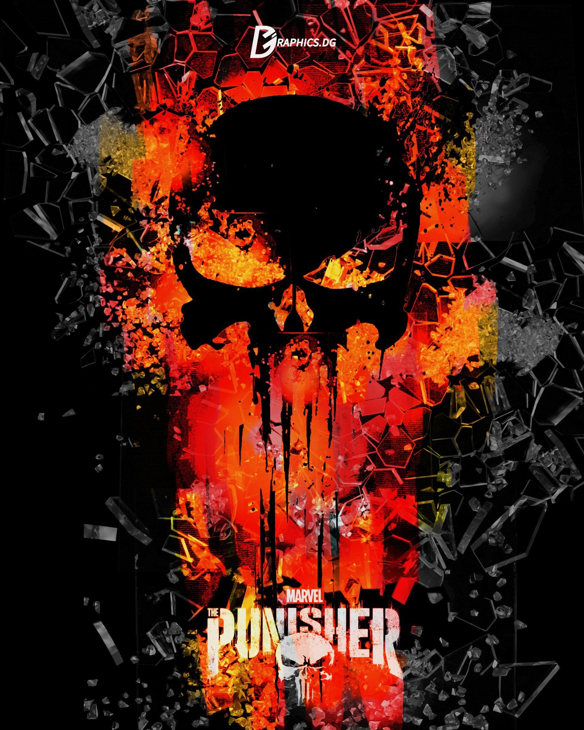 Punisher Wallpaper The Punisher Skull Movie Poster Phone Wallpaper HD