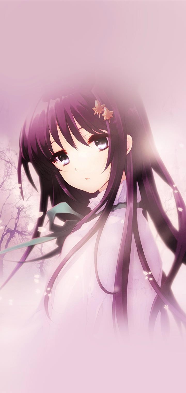Flower Girl Otaku Anime Art Illust Spring Phone Wallpaper Download