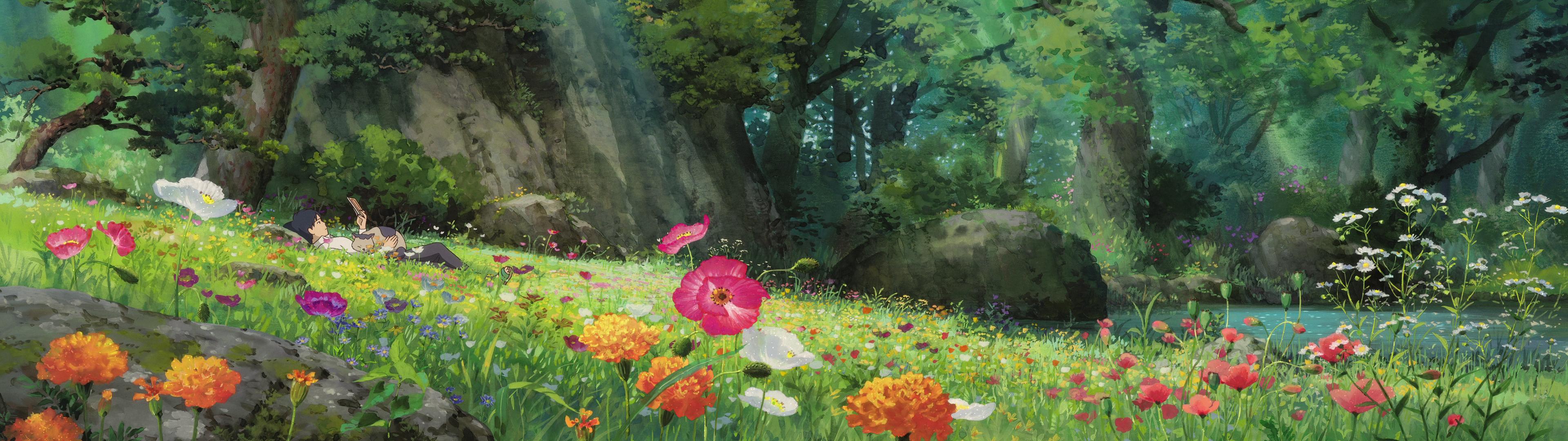 Ultrawide Studio Ghibli Wallpaper