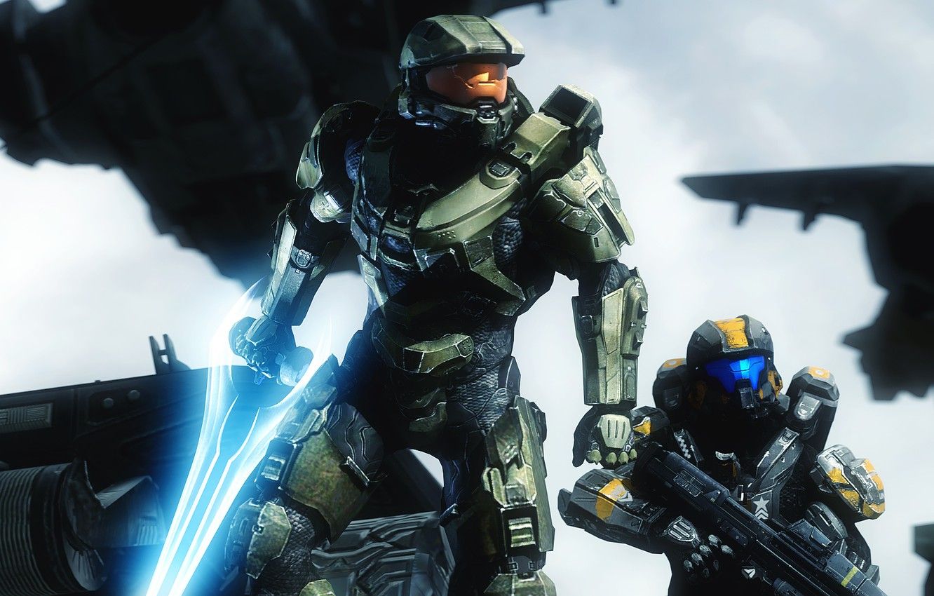 Wallpaper soldiers, helmet, armor, Master Chief, Halo 5: Guardians, halo - for desktop, section игры