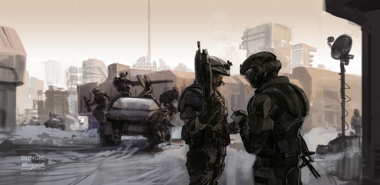 Halo Marines Wallpaper